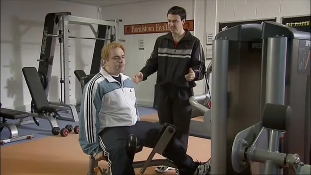 Peter and Scott at the Gym