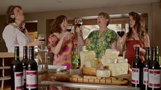 Red Wine Ladies at the Cottage