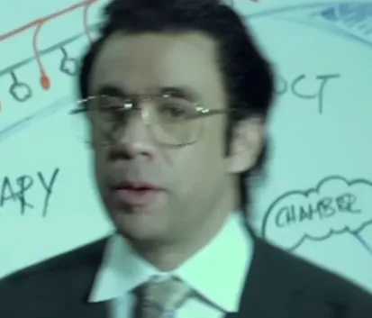 Teacher in Firelight