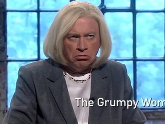 The Grumpy Woman (Harry & Paul)