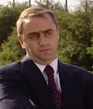 Man at the golf club