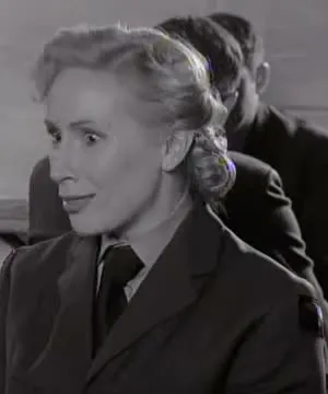 Blonde Servicewoman
