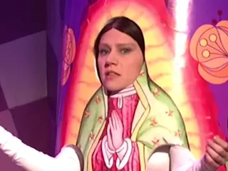 Virgin Mary Candle