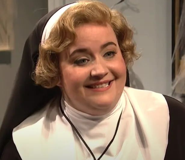 Nun in Office Halloween Party