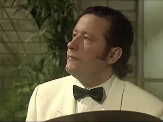Rowland Rivron performing in Sophisticated Song (A Bit of Fry & Laurie, 1995). Reviewed scene-context crop from the official BBC upload.