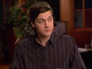 Man at restaurant