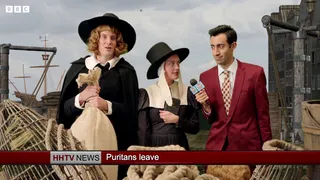 Puritans Leave for America