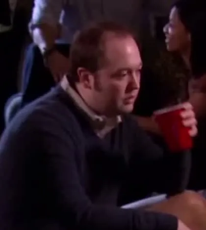 John Lutz in Party Guys (Saturday Night Live, 2009). Official video: https://www.youtube.com/watch?v=KvWnkivxh54
