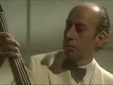 Double bass player