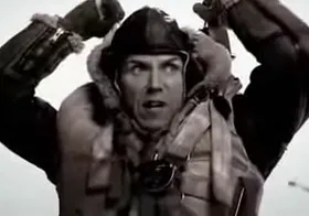 Clean-shaven RAF Pilot