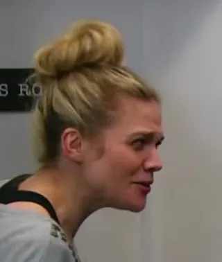 Woman at the Writers' Room Door