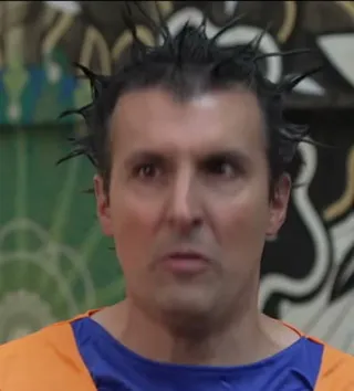 El Jonan y el Txori con la pava de la curva