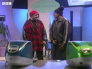 The Teenagers Go to an Internet Cafe