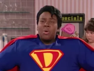 Superdude vs Milkman at the Ice Cream Parlor